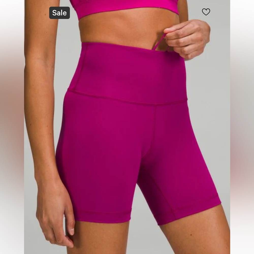 Lululemon Wunder Train High-Rise Short 6"